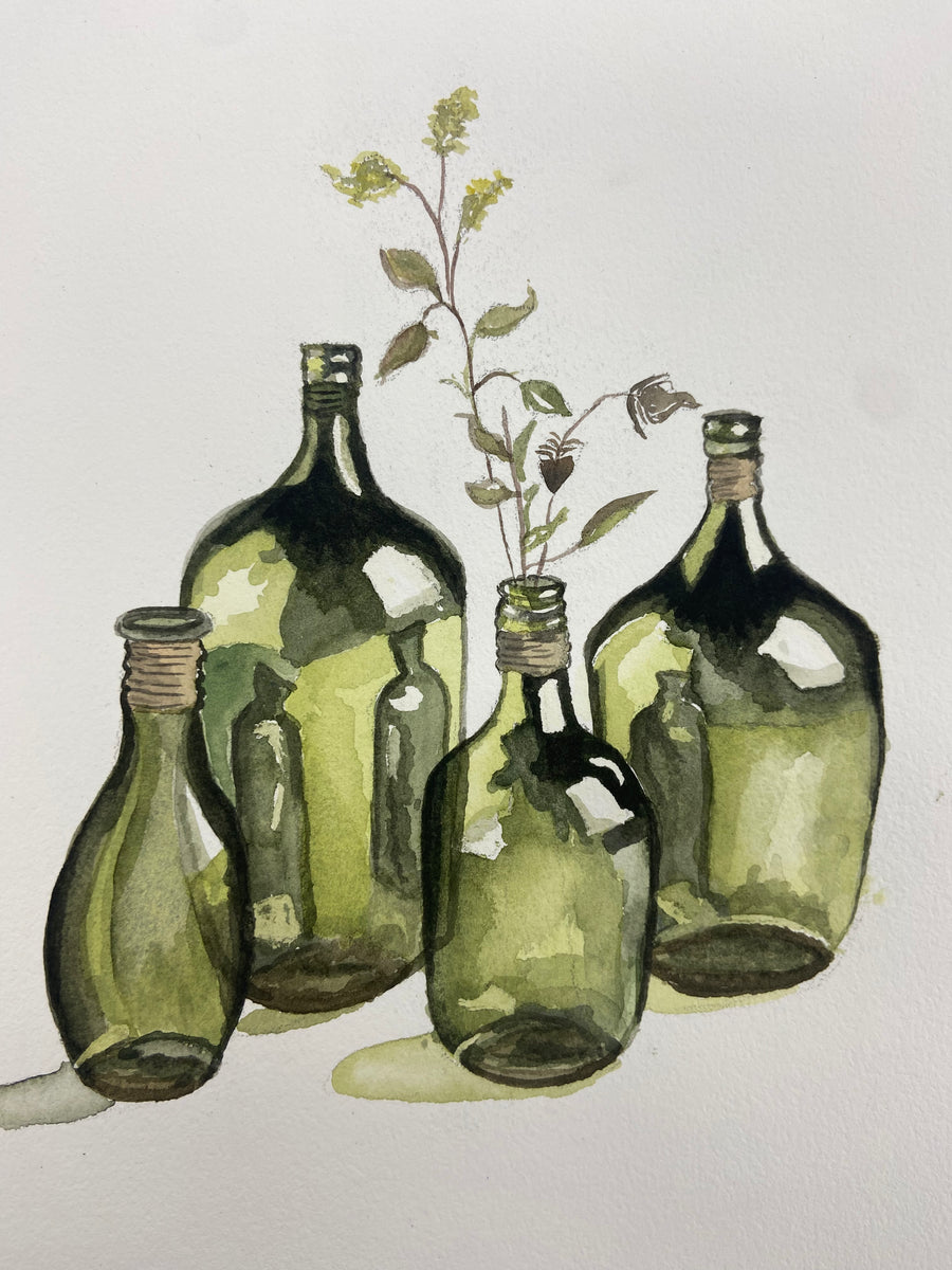 1 Day Still Life Watercolour Jan 2025 Art School Co.