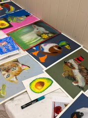 Kids Big & Bright Pastel Workshop Tues 5th January 2027