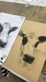 Kids Large Scale Charcoal Drawing Workshop January 2026