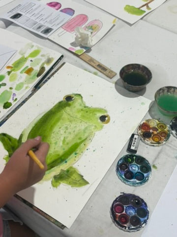 Kid's Watercolour Sketch & Wash Workshop September 2026