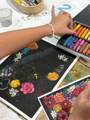Kids Big & Bright Pastel Workshop Tues 5th January 2027