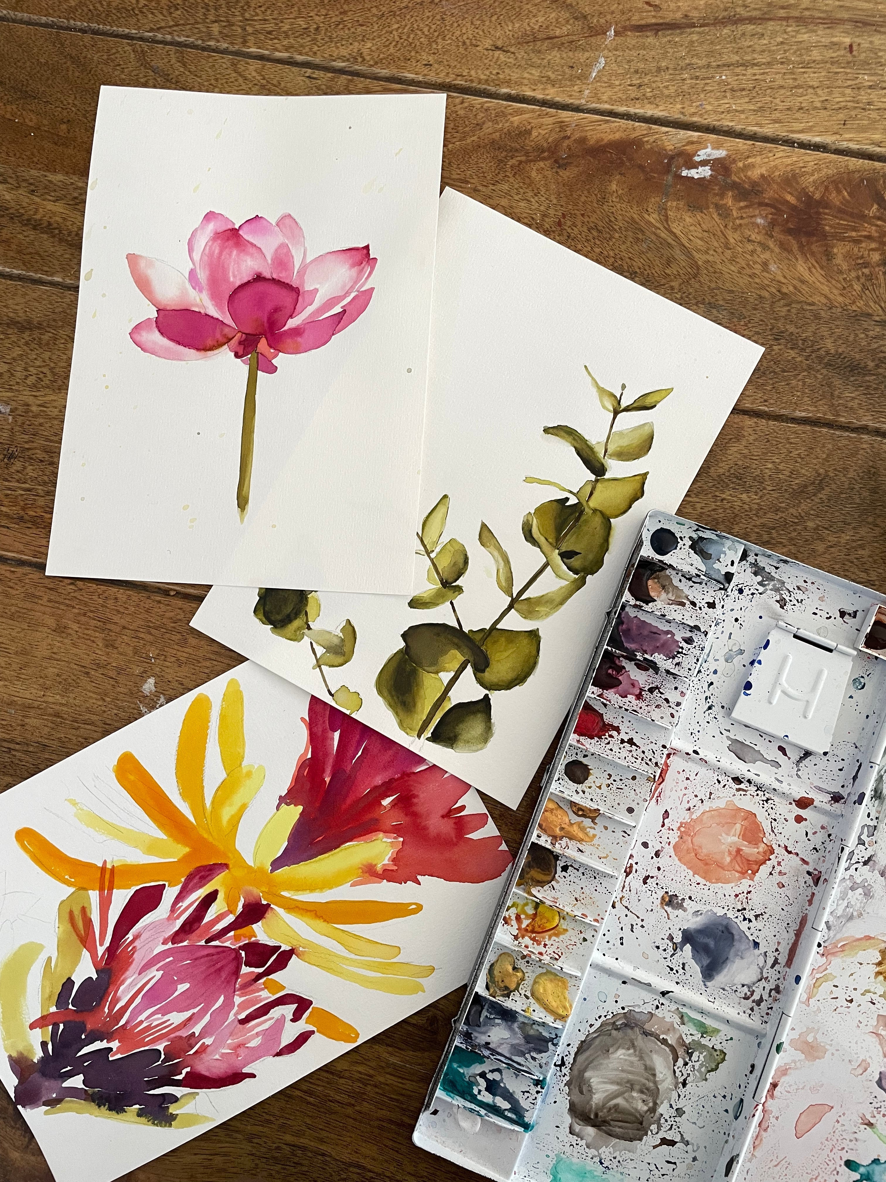 Expressions in Watercolour - Botanical Still Life Workshop with Caitlin Jeffs