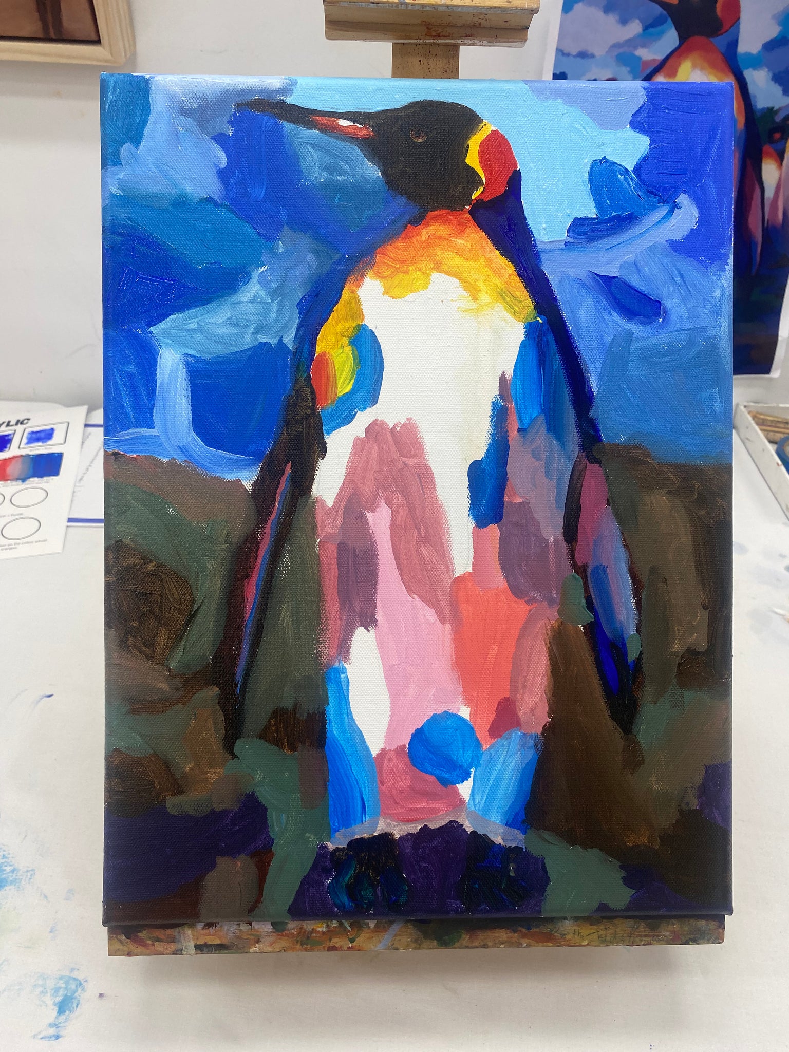 Kids Impressionistic Acrylic Painting Workshop 27th June 2024