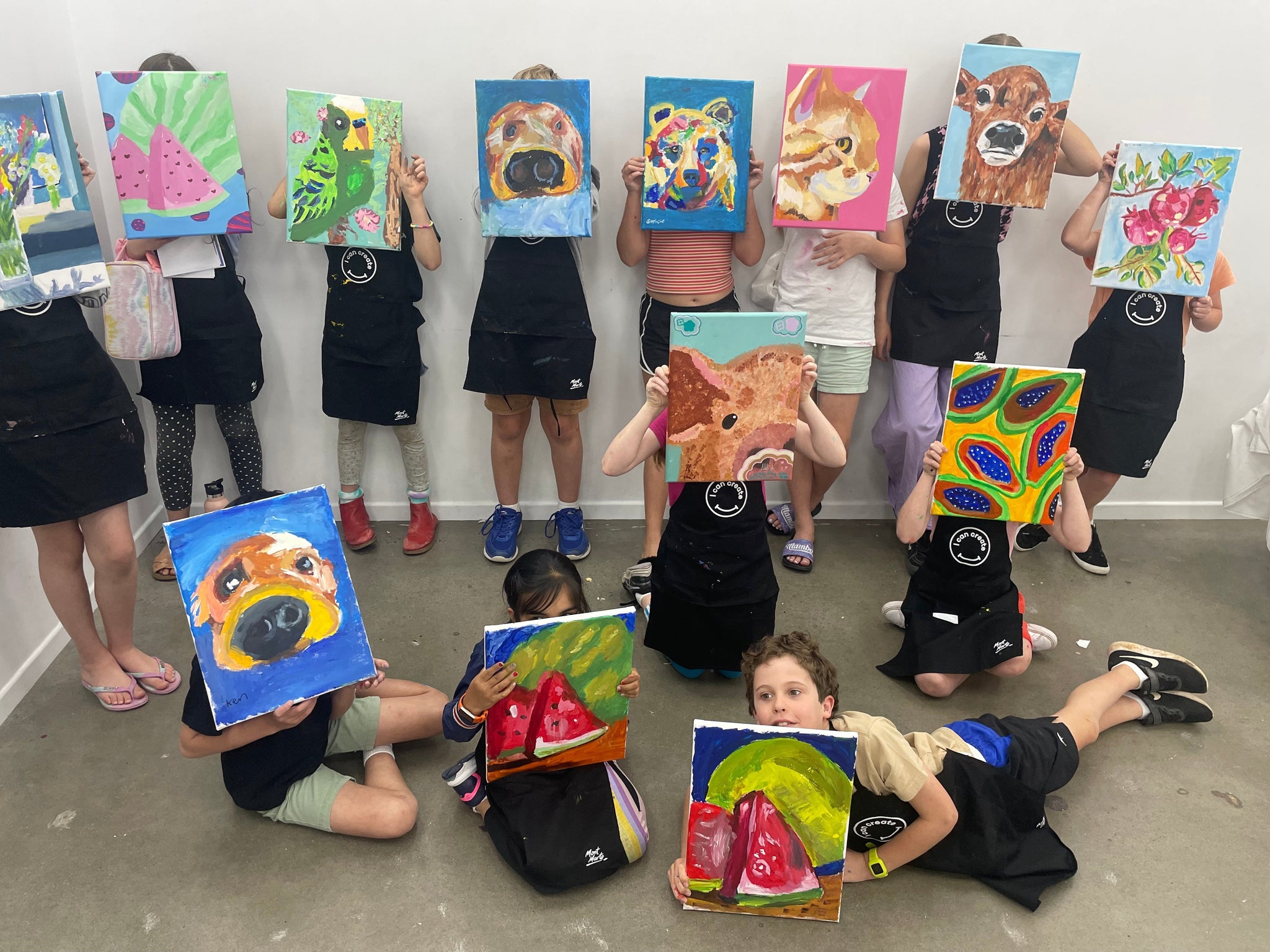 Kids Impressionistic Acrylic Painting Workshop 27th June 2024