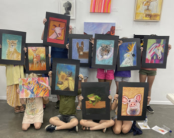 Kids Soft Pastel Painting Workshop Jan 2024