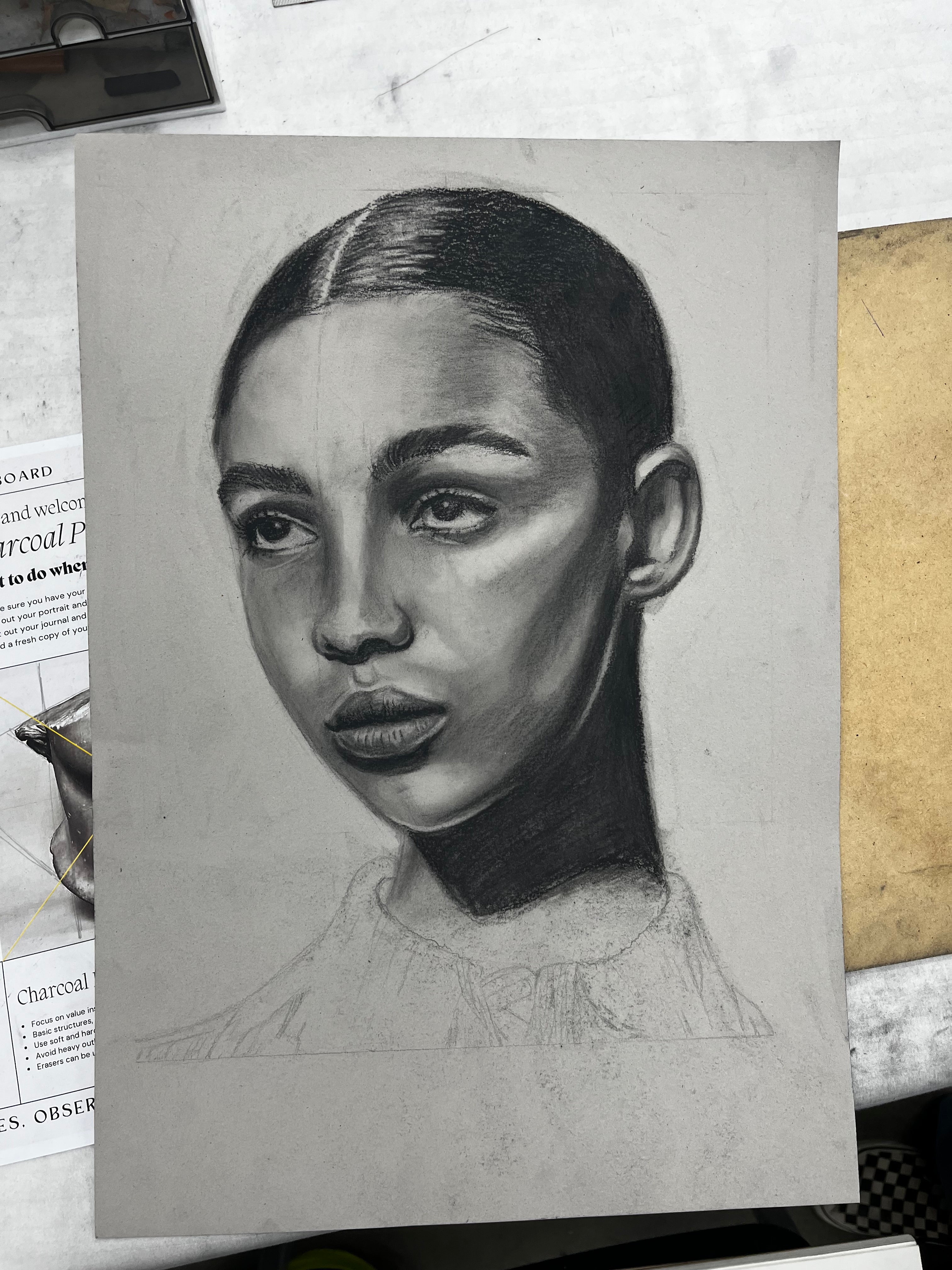 Introduction to Portraiture with Charcoal 30th January 2027