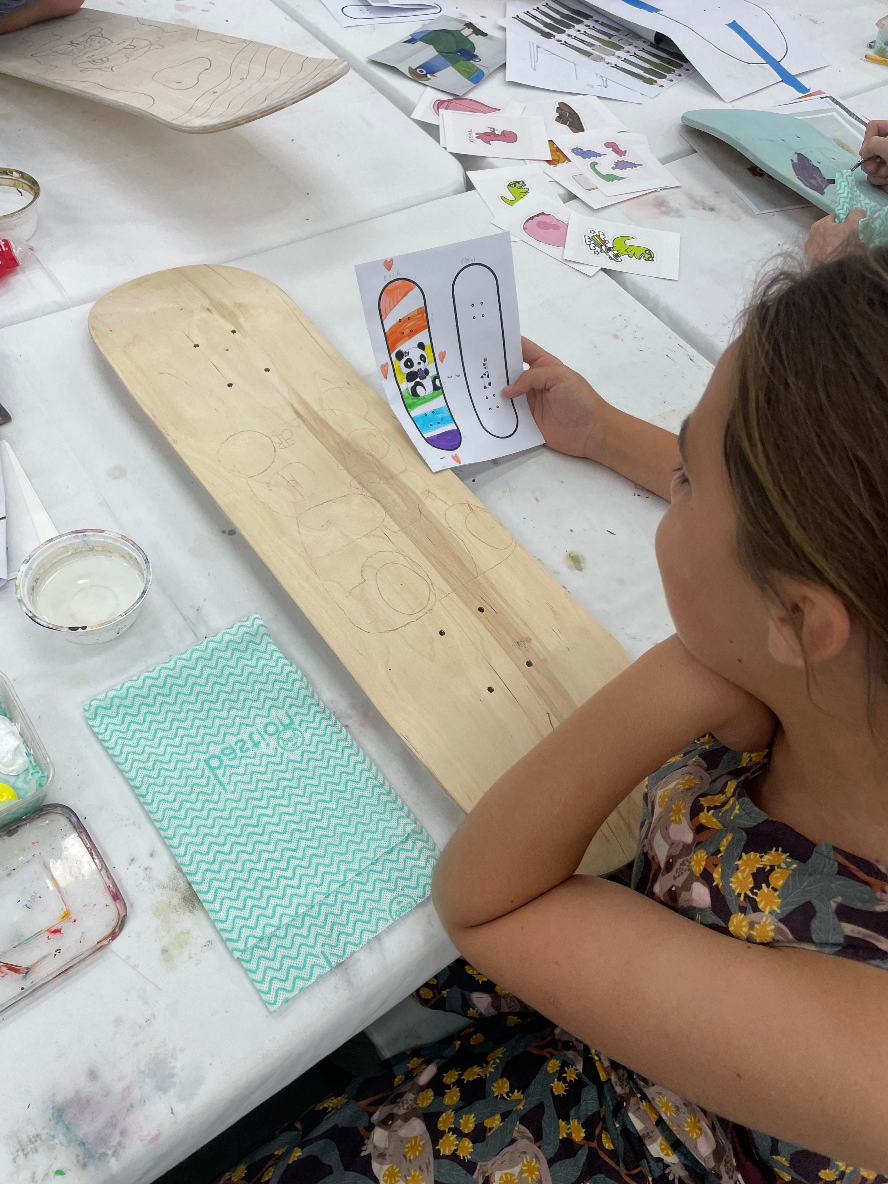 Kids & Teens Skateboard Deck Design Workshop January 2026