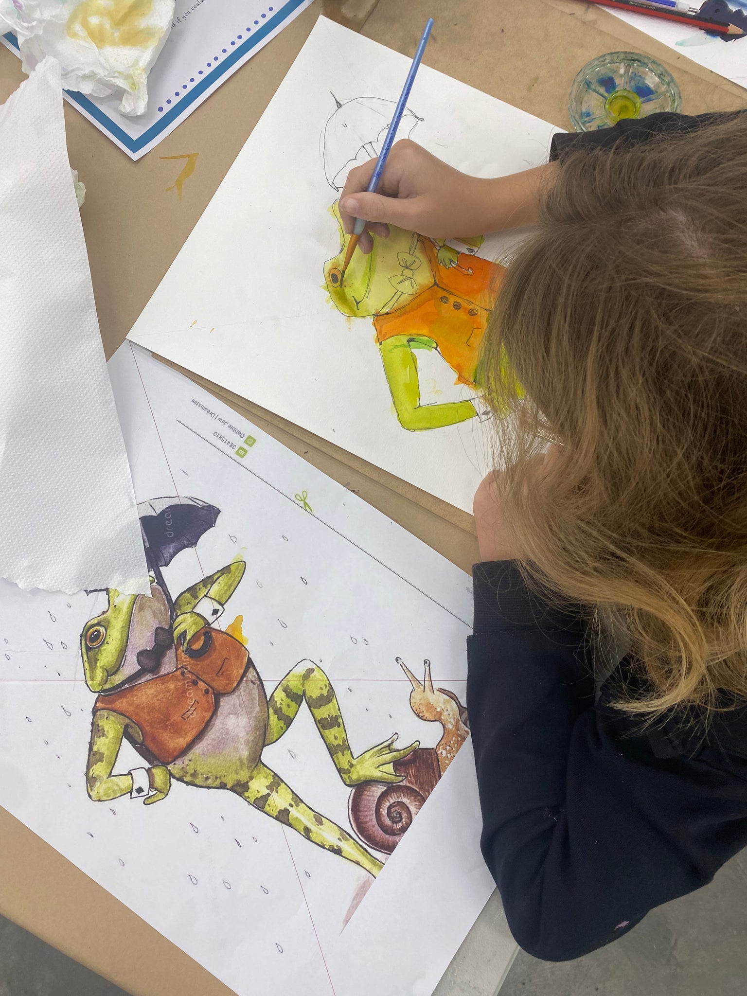 Kid's Watercolour Sketch & Wash Workshop April 2025