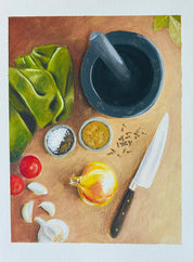 1 Day Realism Painting Workshop - 'From Plate to Paint' with Cassi Skinner