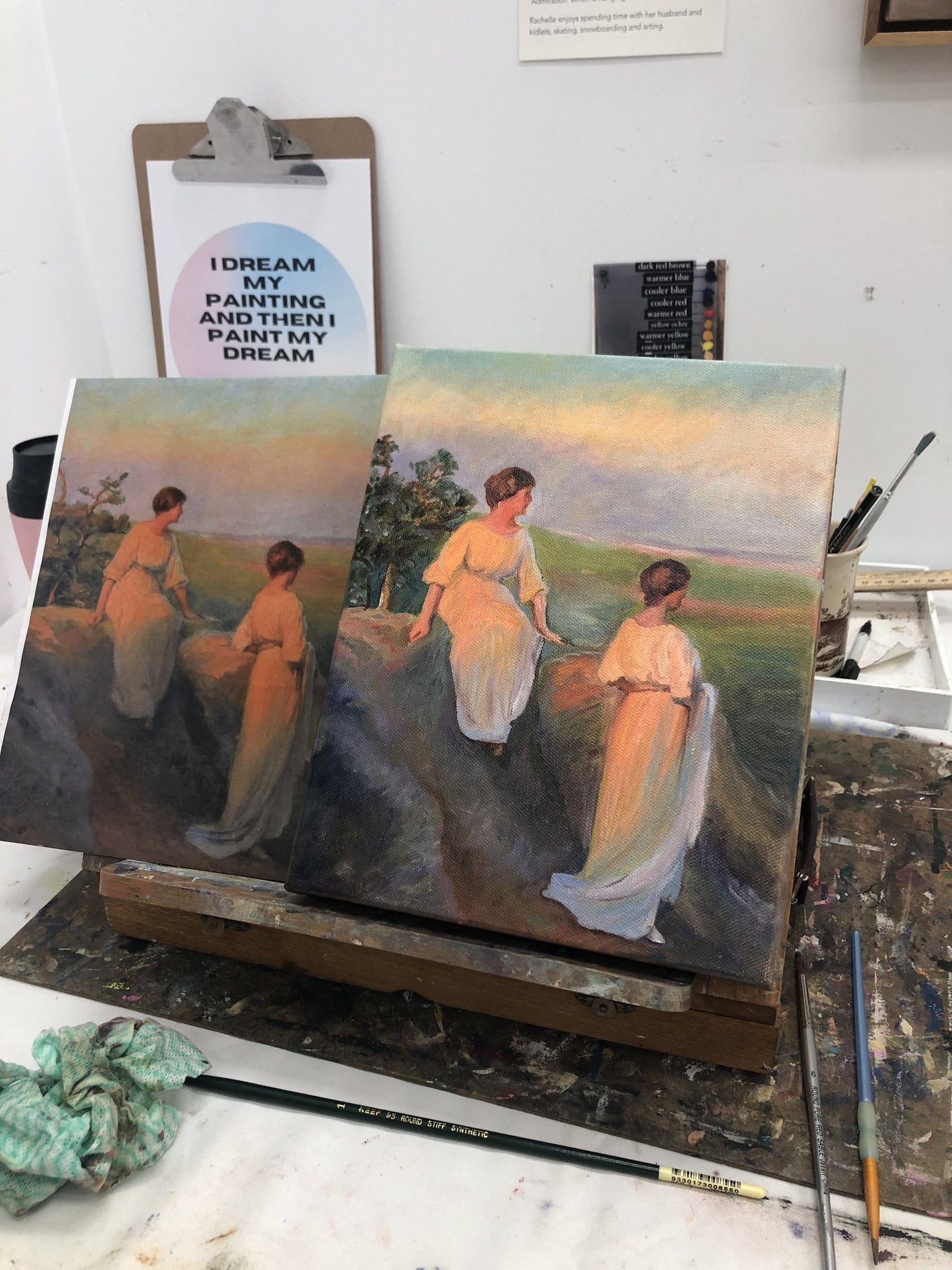 2 Day Beginner Oil Painting Workshop Jan 2024