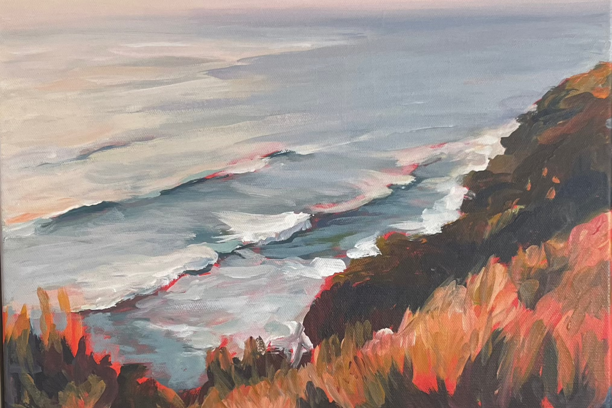 2 Day Acrylic Exploration - Contemporary Landscape Workshop with Lauren Horton Jan 2026