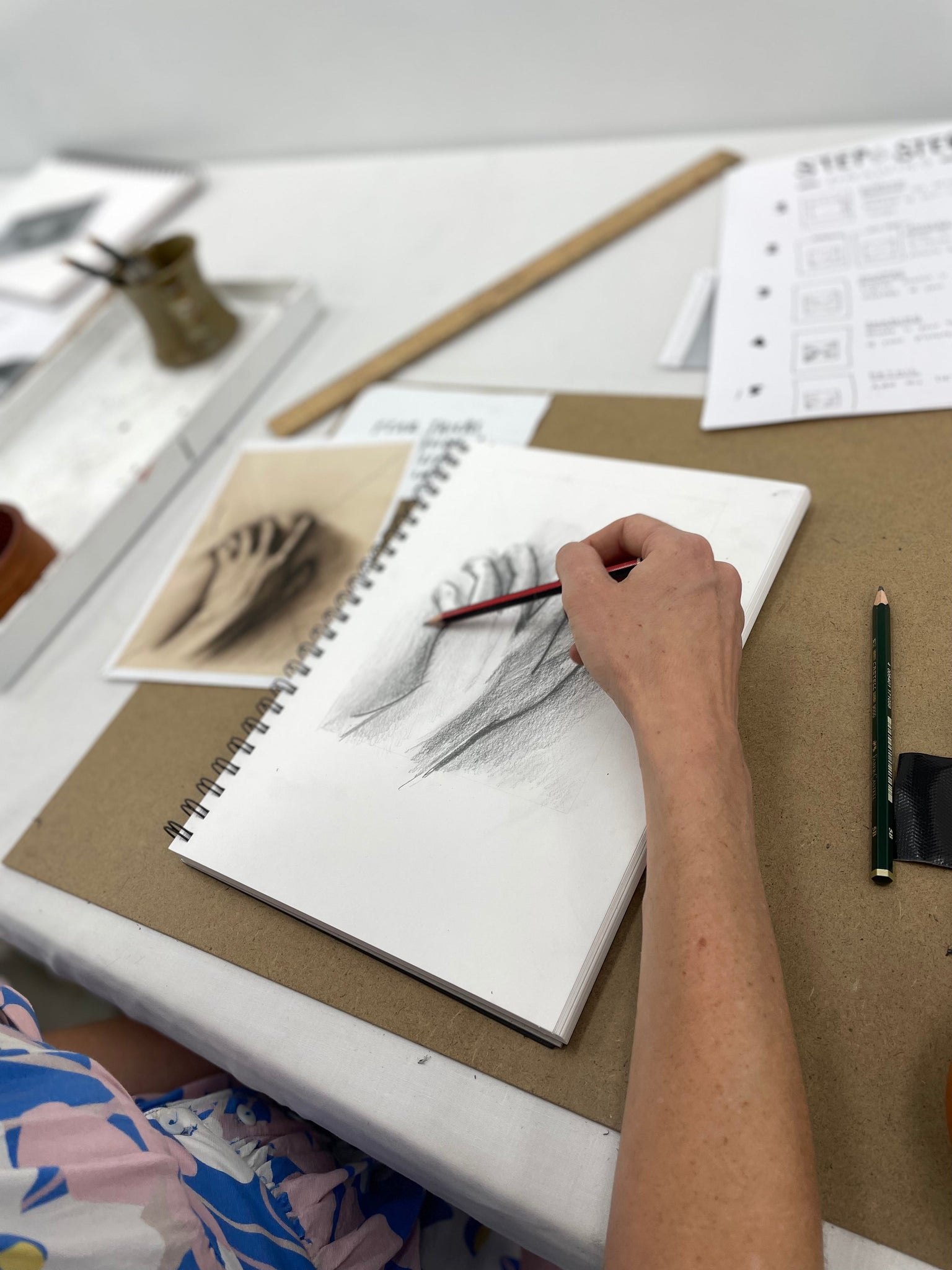 1 Day Beginner Drawing & Mark Making Workshop April 2025