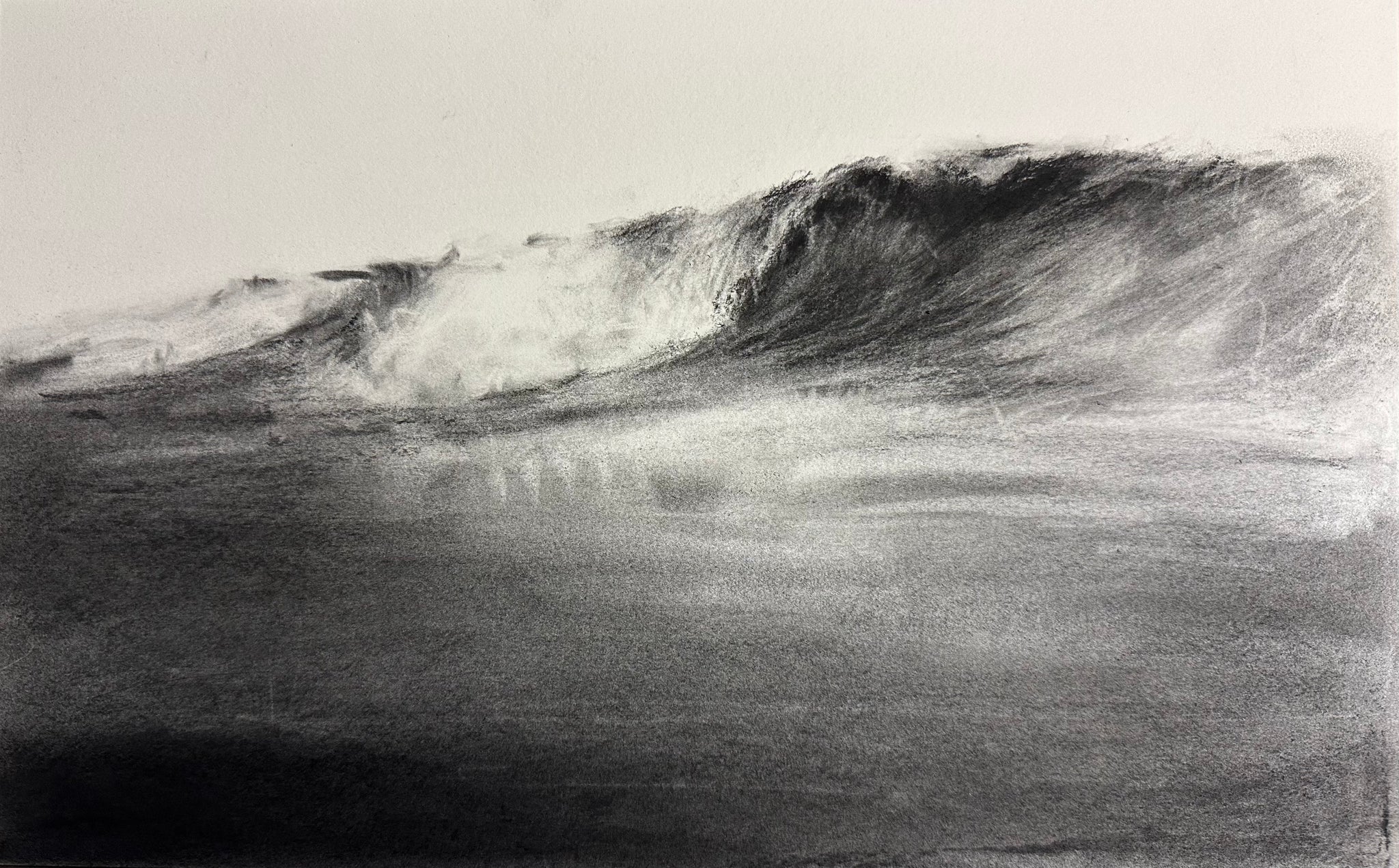 Expressive Charcoal – Creating Large Scale Works with Shyanne Clarke