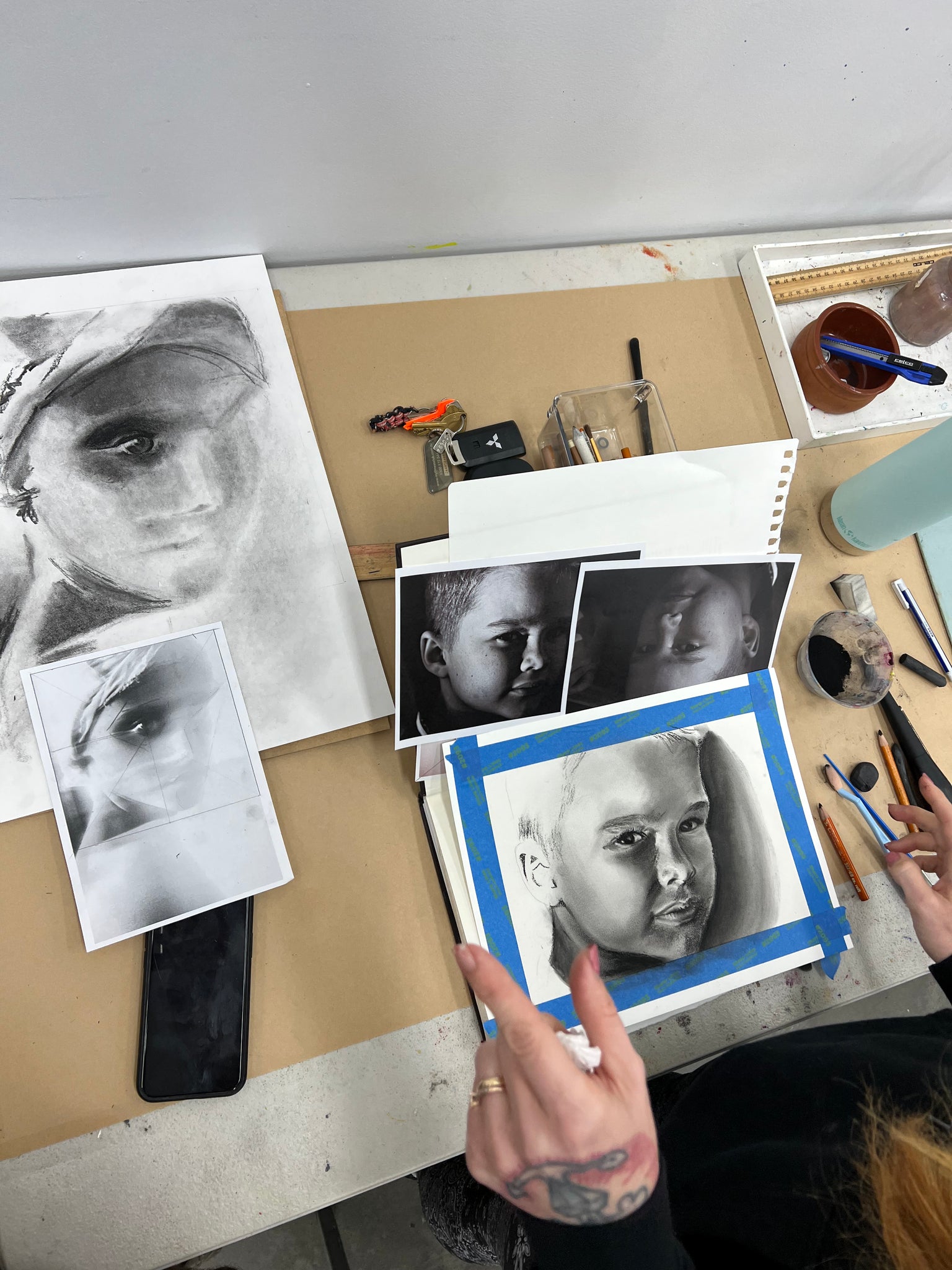 Intermediate/Advanced Portrait Drawing Workshop with Jess Le Clerc 6th & 7th April 2024
