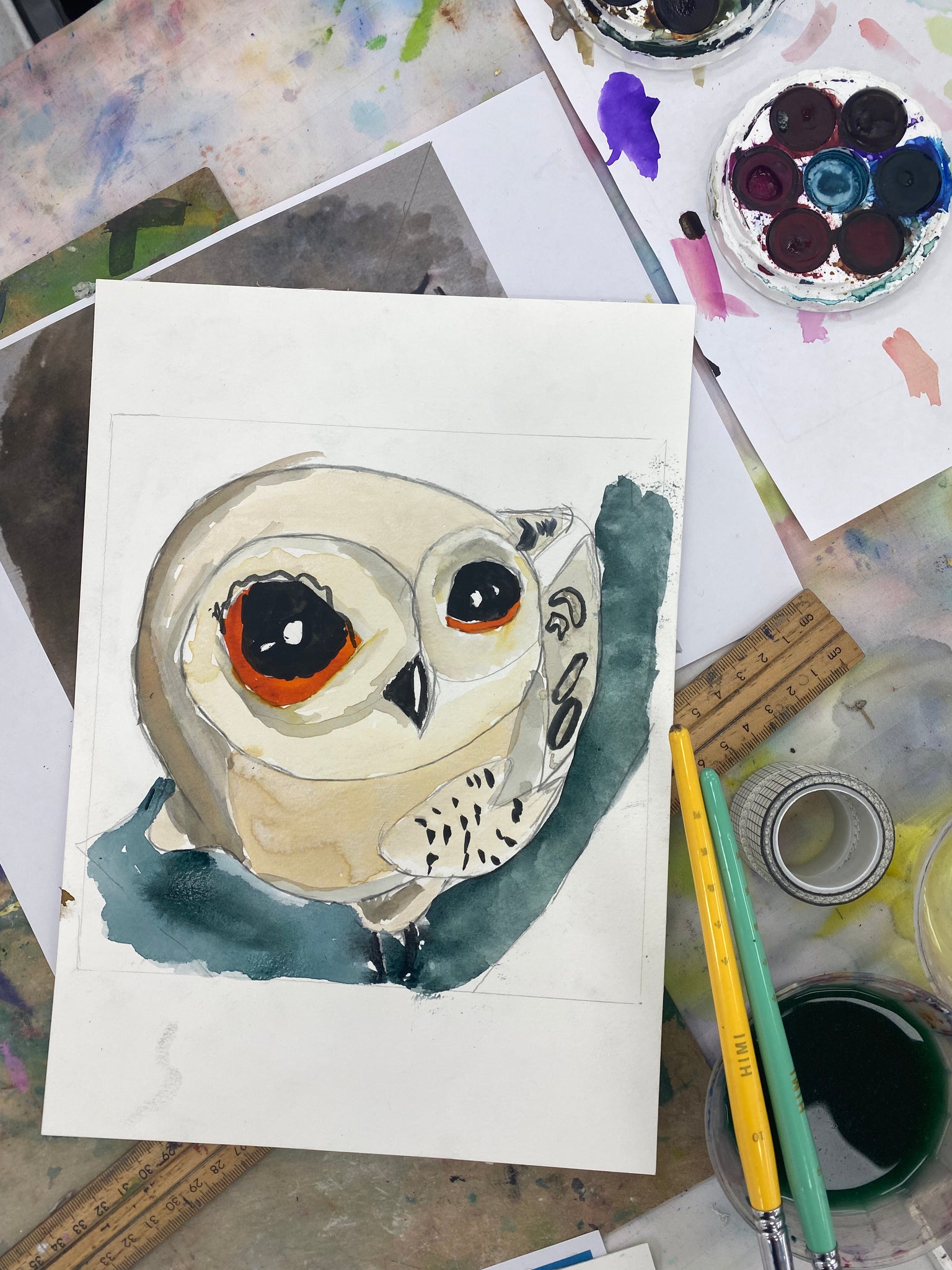 Kid's Watercolour Sketch & Wash Workshop April 2025