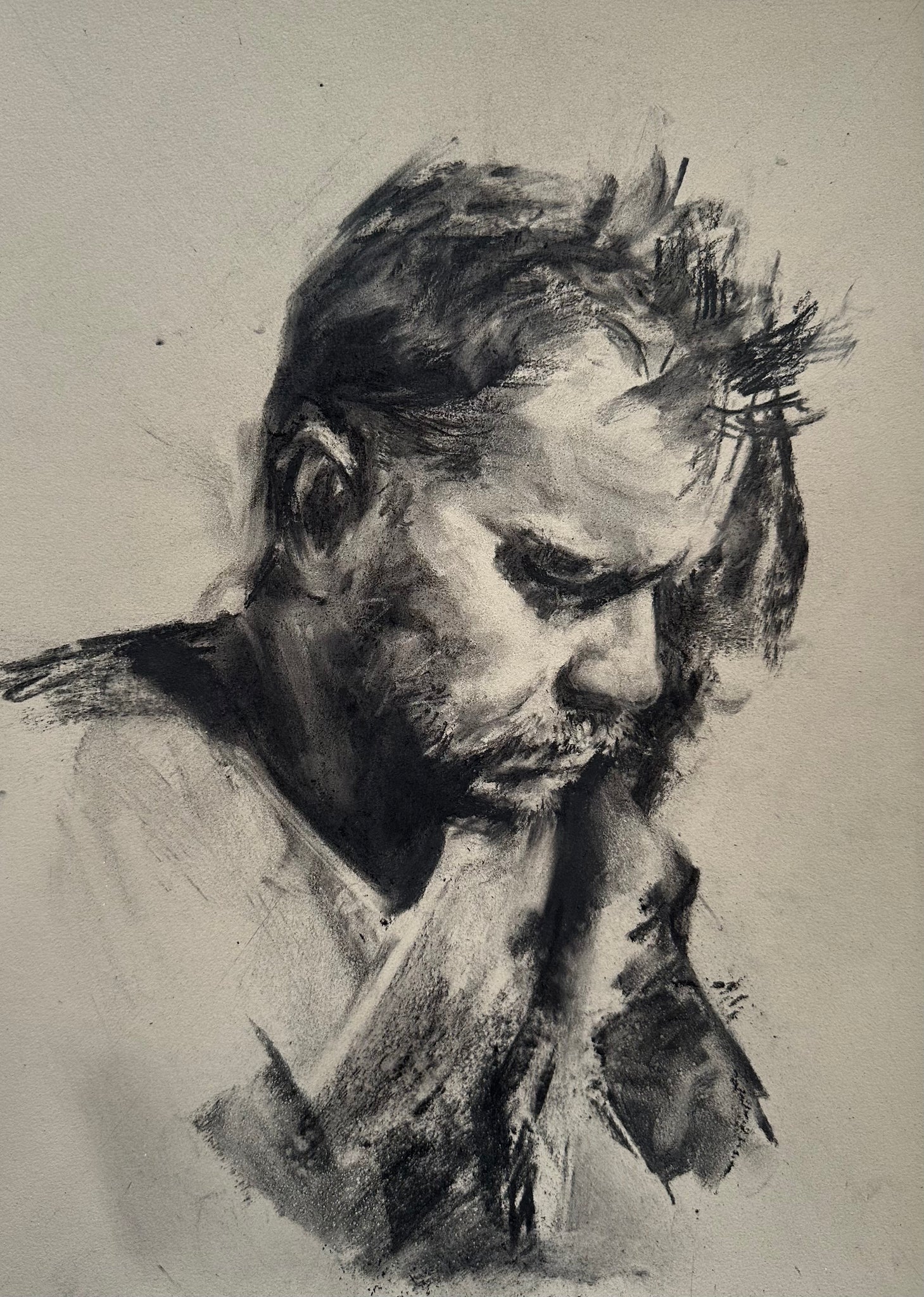 Expressive Charcoal – Creating Large Scale Works with Shyanne Clarke