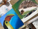 Kids Pastel Animal Portraits Workshop July 2026