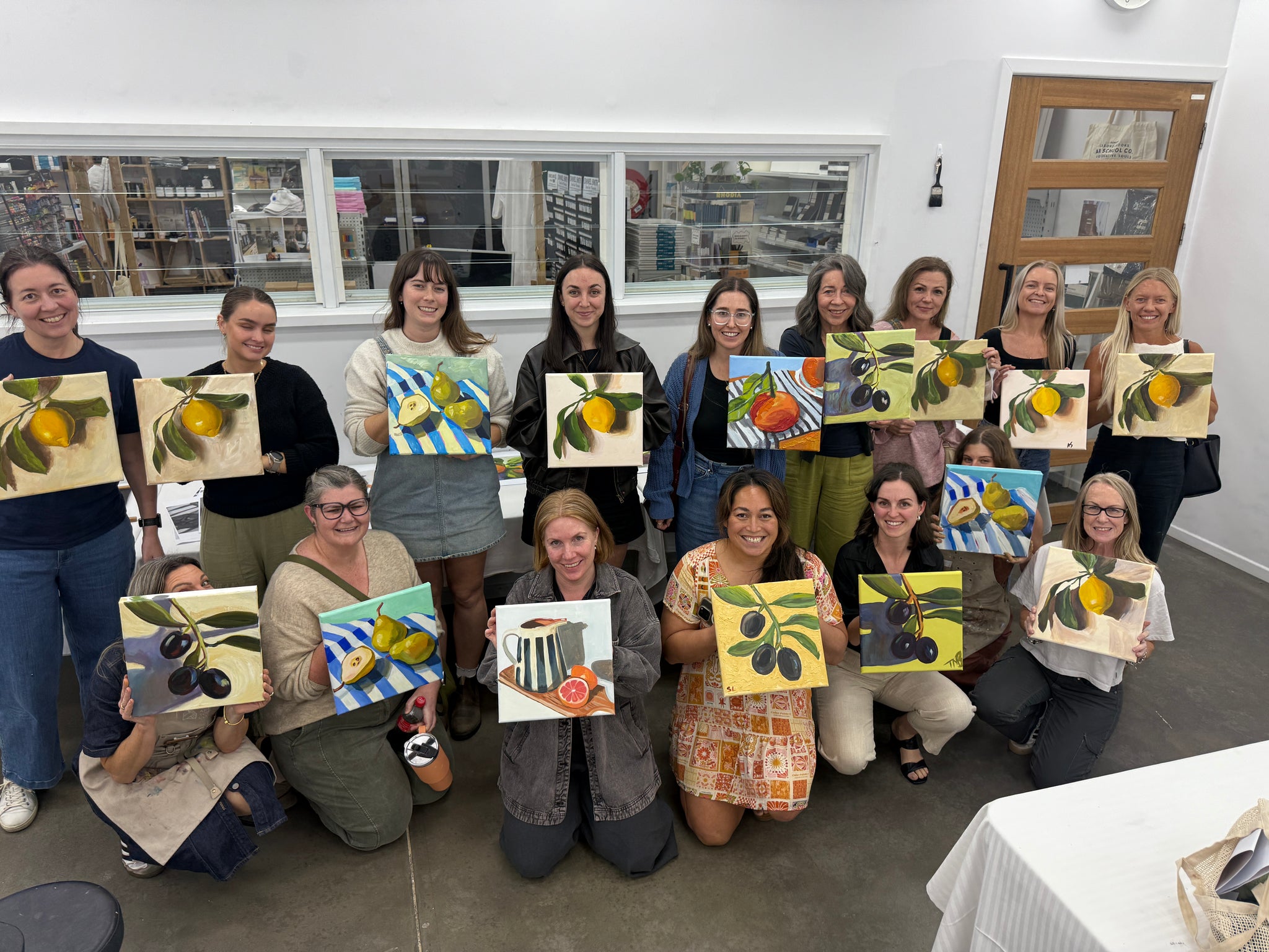 Paint Sip & Spill December