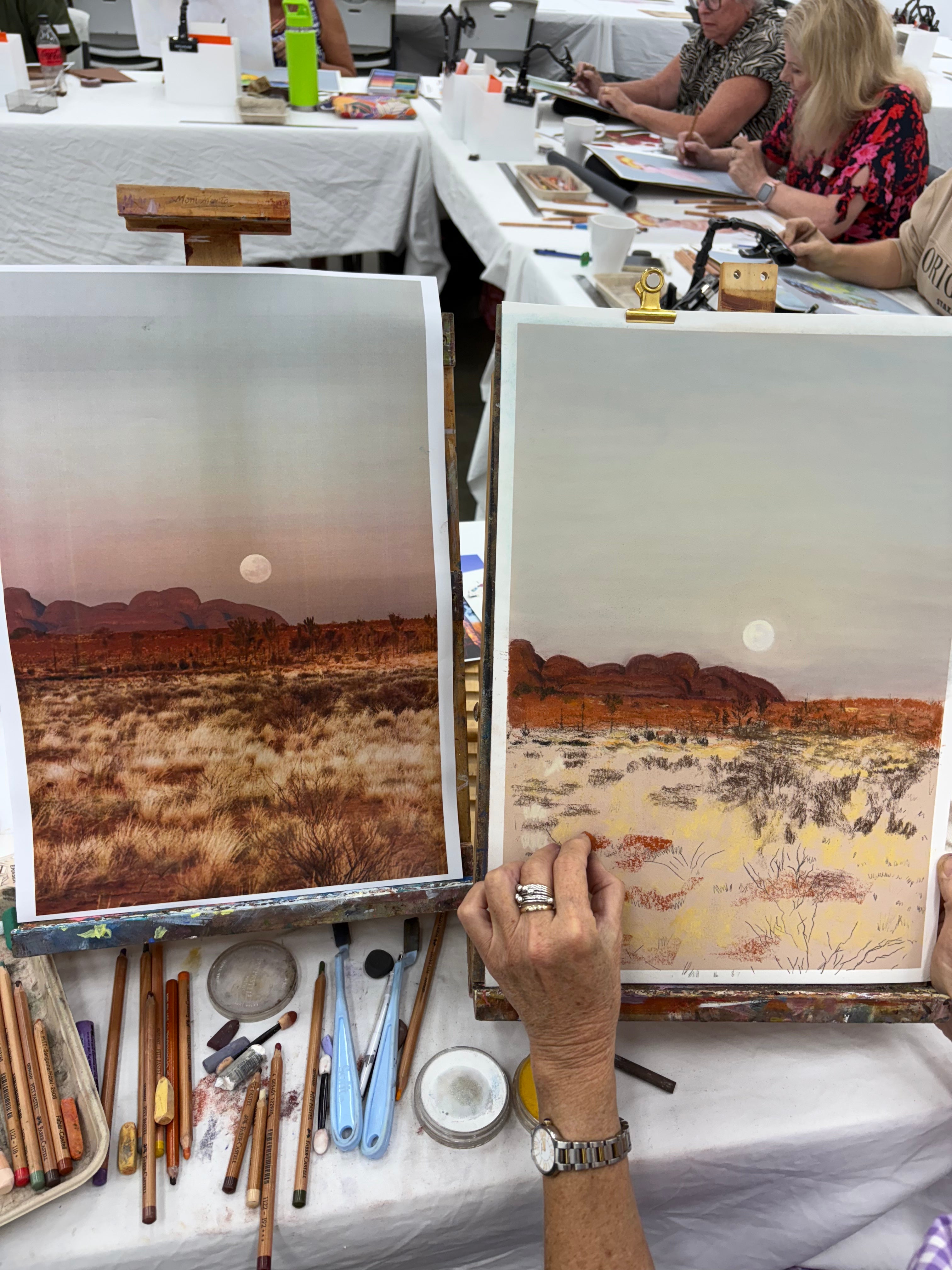 Australiana Pastels 1 Day Workshop with Callum O'Shea