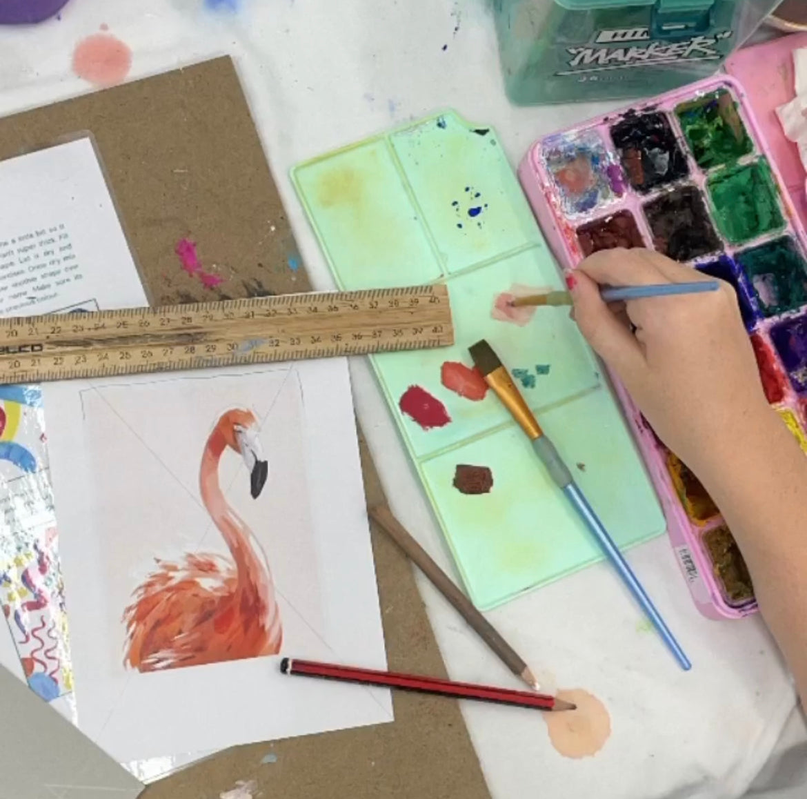 Kid's Quirky Portrait Painting Workshop September 2025